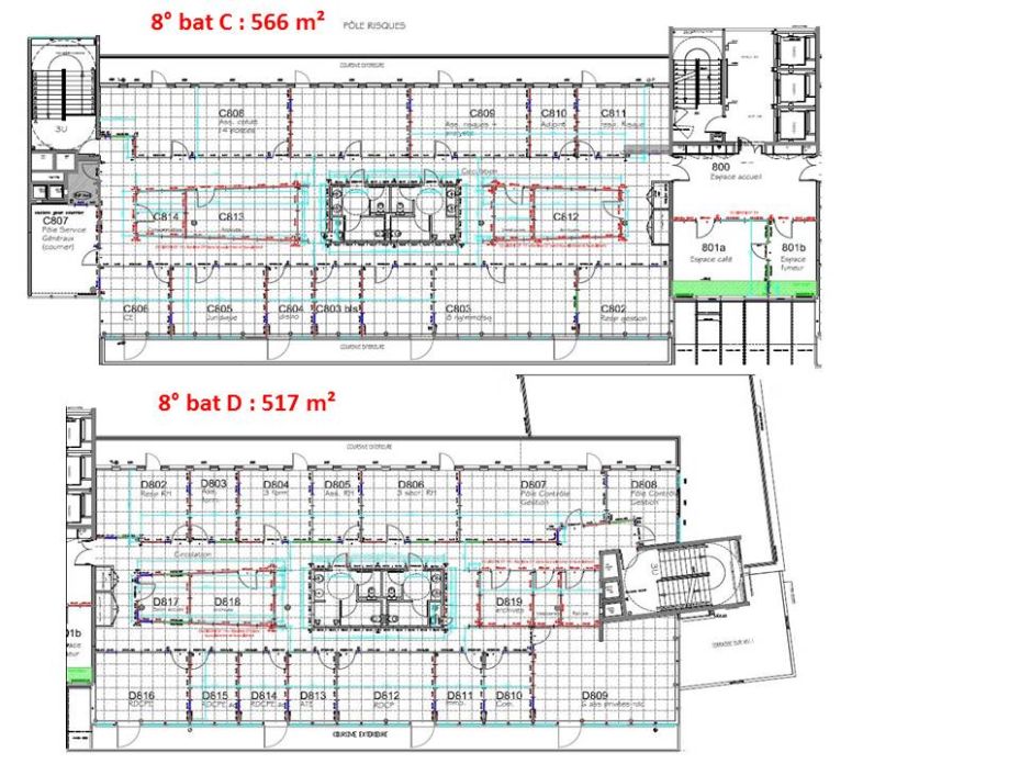 Bureau Lyon 2148m² Location bureau Lyon Rhône OLBUR2202362 10